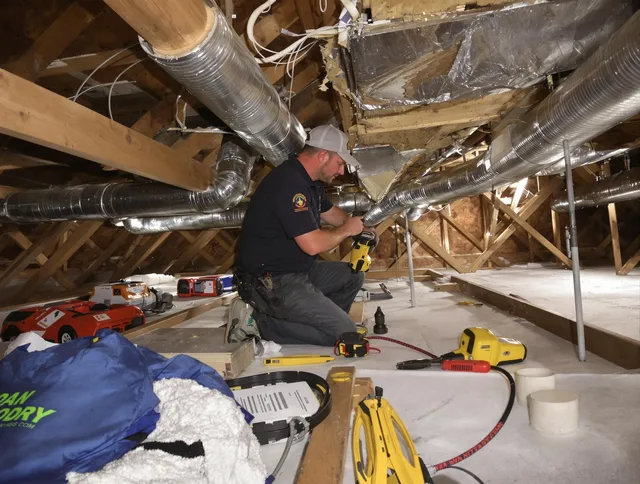 Professional air duct repair by Swampscott Air Duct Cleaning in Swampscott