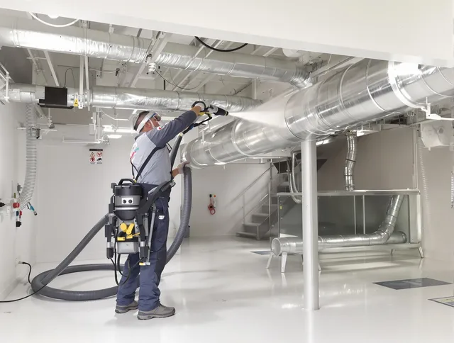 Professional central duct cleaning by Swampscott Air Duct Cleaning in Swampscott